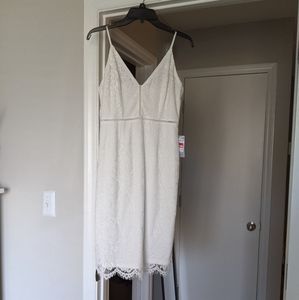 ASTR White Sheath Dress